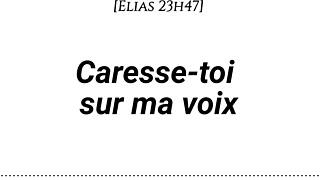 écoute ma voix fr et caresse-toi, mes instructions doigtage te font mouiller?