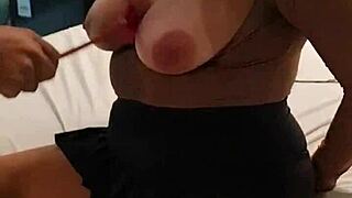 Wanna see domineering husband pimp his slut wife to friend's big cock?