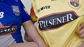 Barcelona Stepmom Craves Hard Fuck from Emelec Fan Big Ass!