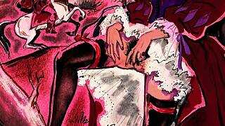 check out this steamy vintage erotic art collection