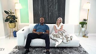 Petite blonde emma rosie stretches holes on boss bbc every way gp3260