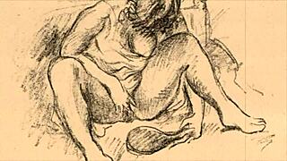 ever seen hairy vintage cartoons get this erotic?