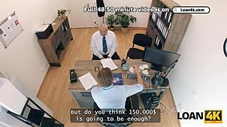 loan4k mina k's horny czech teen body seduces for big loan casting