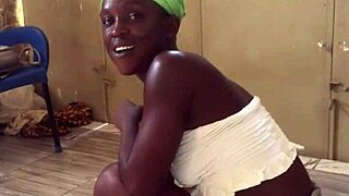 crazybitch sweats hard losing fat shaking her thick body workout pounding exercises non-stop