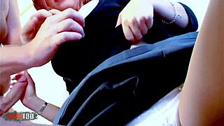 TEEN REDHEAD LOLA BELLA TEACHES ANAL IN CLASSROOM!