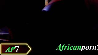 Sexy ebony teen craves deepthroat big black cock pounding wet pussy all day homemade