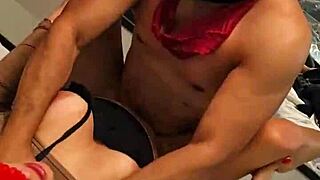 Wanna see domineering husband pimp his slut wife to friend's big cock?