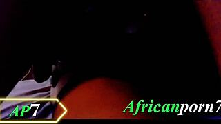 Sexy ebony teen craves deepthroat big black cock pounding wet pussy all day homemade