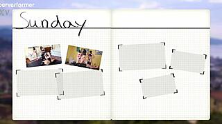 Three horny mistresses train bound slave with facesitting and deepthroat