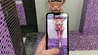 hot cousin caught me strokin to her pic now she wants my cock up her ass