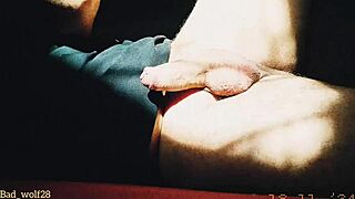 sunset handjob on my huge cock by bad wolf28 feels so damn good