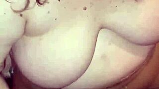 hey stepmom gives the best handjob sucking my cock until i explode on her pretty face