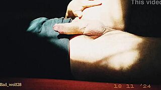 sunset handjob on my huge cock by bad wolf28 feels so damn good