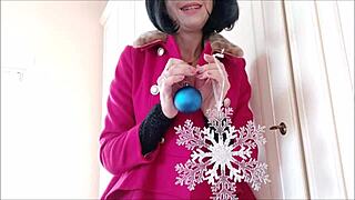 stepmom rips clothes teases with toys then fingers her ass for you pov