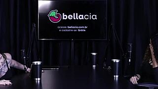 wanna see this tattooed brazilian slut spill all in her filthy porn cast interview??