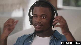 cherry kiss goes crazy on blacked bbc creampie fillup