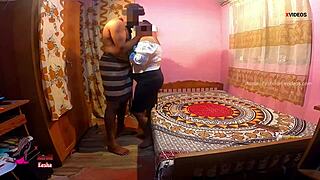 Grabbed this curvy young indian whore from the massage parlor and raw dogged her fat tits and ass til i busted everywhere