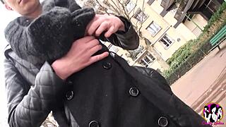 Damn this short-haired brunette slut handles hardcore anal gangbang like a pro?