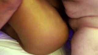 fitness ebony rides white cock rough then facial cum blast