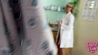 So i end up fucking my buddy's sexy doctor wife with big fake tits right in the hospital bed.