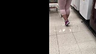 Sofi Elizabb rocks pink leggings crossdressing hot Mexican milf teasing curves 😍🍑🔥
