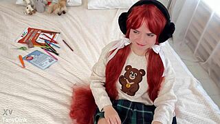 Lazy college girl endures tough private punishment in instruction preview