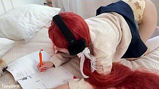 Lazy college girl endures tough private punishment in instruction preview