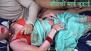 indian stepmom ladalee pussy fucked hard in hindi dirty talk