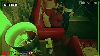 Voyeur college student spies teacher fucking in panties and pantyhose