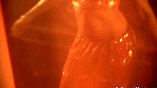 a woman's teasing striptease and groping undress makes you crave her erotic touch