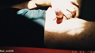 sunset handjob on my huge cock by bad wolf28 feels so damn good