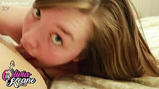 WHOA 18yo rims his ass then gulps his CUMSHOT like a SLUT!!