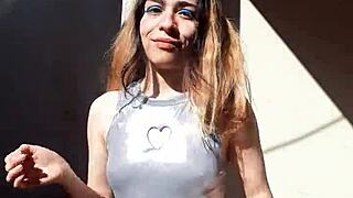 Bonneyuwu Flaunts Sexy Latina Body in Outdoor Cosplay Cards!