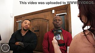 Keira Croft's Anniversary Gangbang: BBC Double Penetration Facial Cumshot?