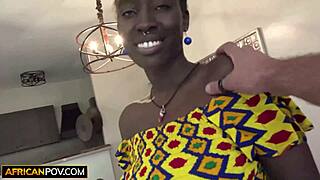 i booked thick big tits ebony for deepthroat blowjob in my casting interview