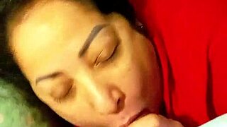 Stepmom Surprised by Son's Huge Black Cock Domination