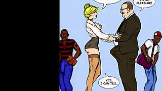 raw white teacher slut takes big black cock in hairy pussy and ass