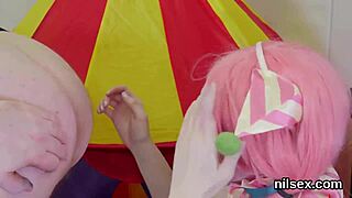 Nasty Teen's Tight Asshole Stretched in BDSM Asylum Deepthroat Treatment