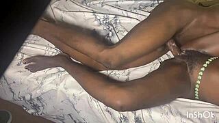 monster big black cock roughly doggystyles petite teen babe bent over to total stupor quickie fuck