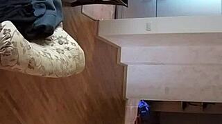 What If They Knew We're Spying On This Webcam Couple Fucking In The Living Room?