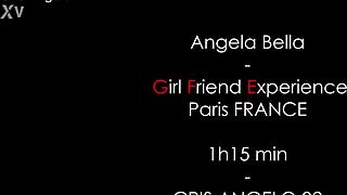 gf experience in paris with angela's pierced nipples and cris angelo's creampie passion!! 💋🏠🍑