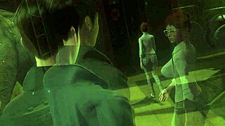 Nerdy Asian slut rides monster cock cowgirl outdoors till orgasmic cumshot