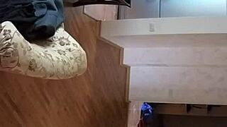 What If They Knew We're Spying On This Webcam Couple Fucking In The Living Room?