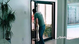 desperate chubby boss codi vore breaks begging gratitude with seth gamble full taboo fuck