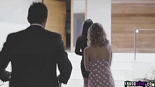 Donnie Rock pounds mature and young 18+ pussies in double-team threesome