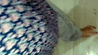 Stepson pounds stepmom's tight pussy during massage with creampie finish!