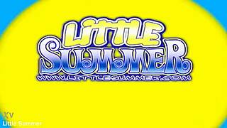 mmm little summer's blonde teen pussy teasin in this hot solo masturbation compilation