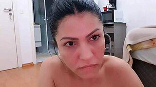 Brazilian Babe's Wet Pussy Craves Sex During Yoga Workout