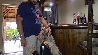 Ever notice how some women sneak quickies cute blonde lifts skirt for gym cheat creampie?