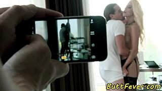 Eurobabe Assfucked Hard in Sexy Stockings!